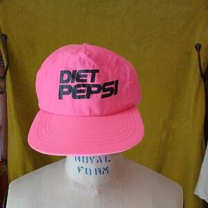 Hot Pink Vintage diet pepsi hat